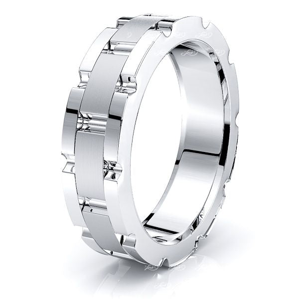 Amalia Solid 6mm Mens Wedding Ring