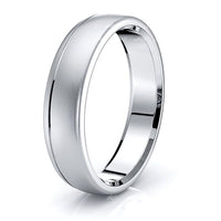 Araminta Solid 6mm Mens Wedding Band