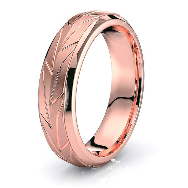 Laurel Solid 6mm Mens Wedding Ring