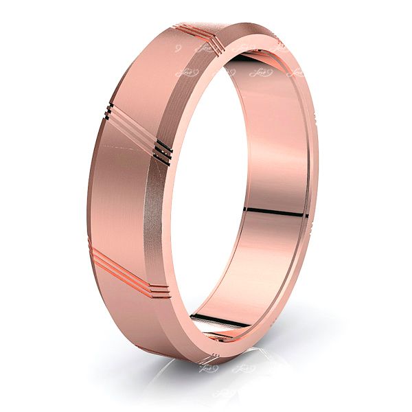 Coraline Solid 6mm Mens Wedding Ring