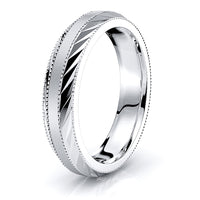 Aidan Solid 6mm Mens Wedding Band