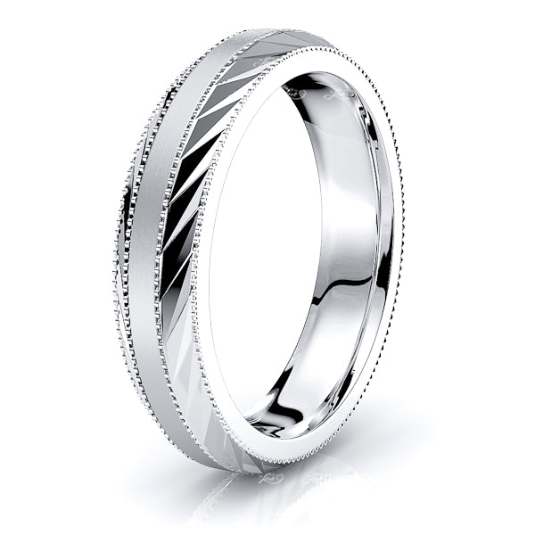 Aidan Solid 6mm Mens Wedding Band