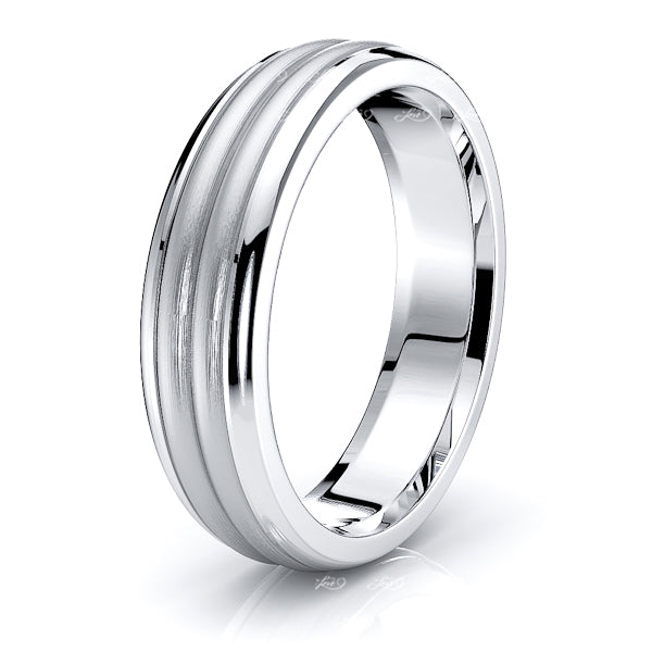 Lucian Solid 5mm Womens Wedding Band