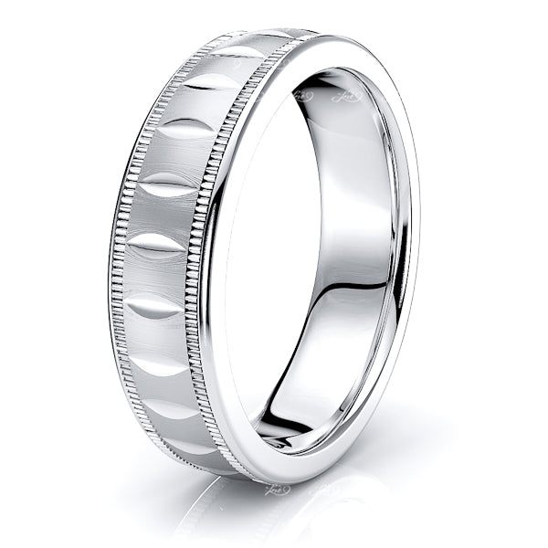 Severus Solid 6mm Womens Wedding Ring