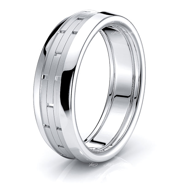 Clio Solid 7mm Womens Wedding Ring