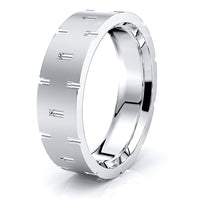 Alana Solid 6mm Mens Wedding Band