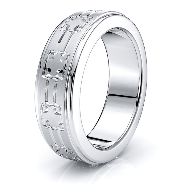 Lauren Solid 7mm Womens Wedding Ring