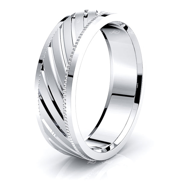 Summer Solid 6mm Womens Wedding Band