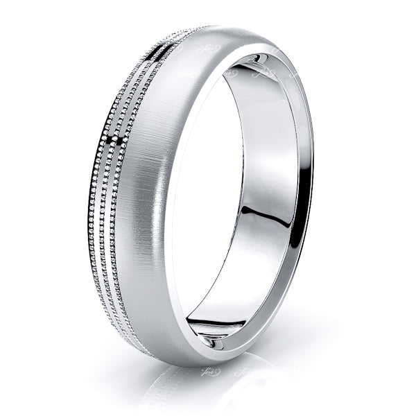 Odin Solid 6mm Womens Wedding Band