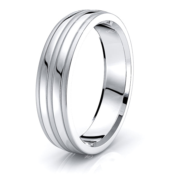 Annalise Solid 6mm Womens Wedding Ring