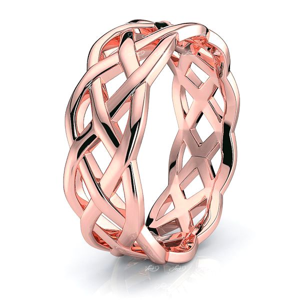 Cymbaline Celtic Knot Mens Wedding Ring