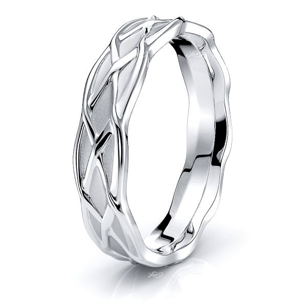 Brian Celtic Knot Womens Wedding Ring