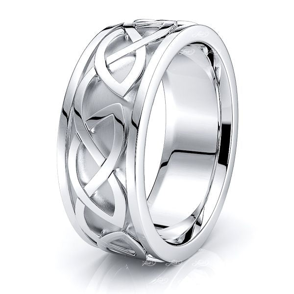 Vail Celtic Knot Womens Wedding Band