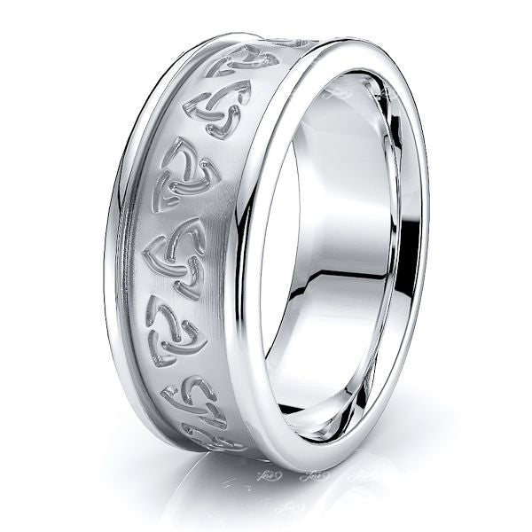 Craig Trinity Knot Mens Celtic Wedding Band