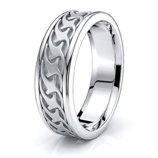 Douglas Mens Celtic Wedding Band
