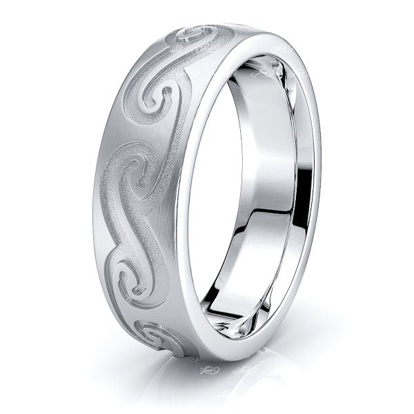 Logan Celtic Knot Womens Wedding Ring