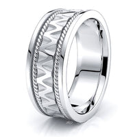 Parker Celtic Knot Mens Wedding Band