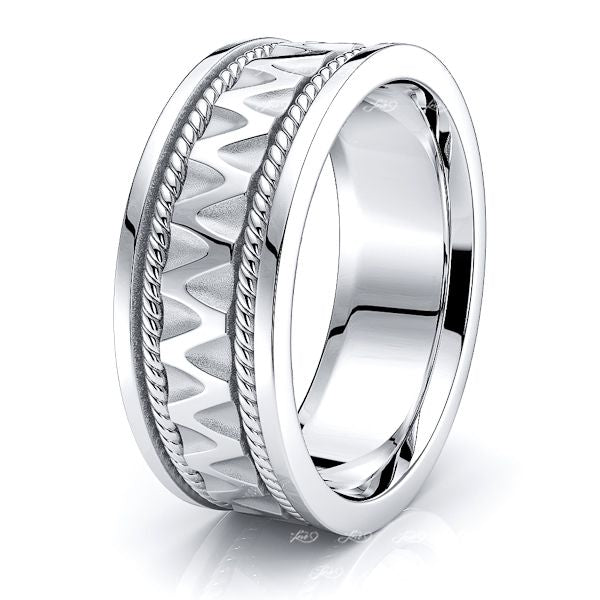 Parker Celtic Knot Mens Wedding Band
