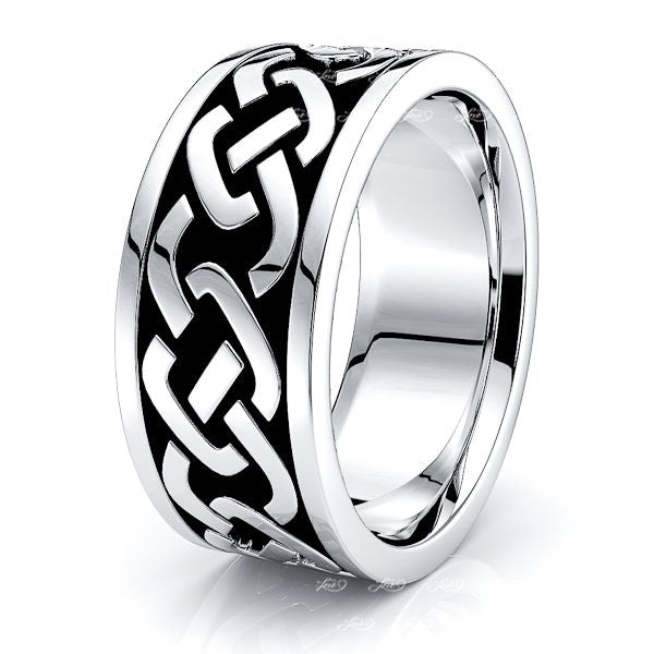 Pixie Celtic Knot Womens Wedding Ring