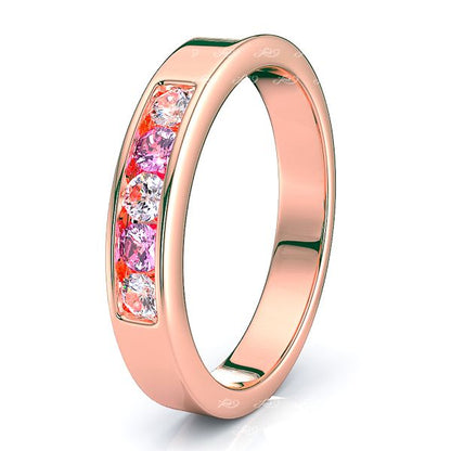 Rose Diamond and Pink Sapphire