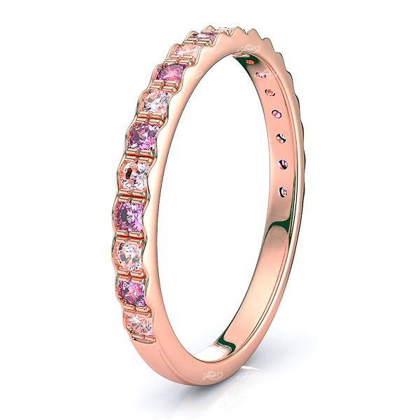 Rose Diamond and Pink Sapphire