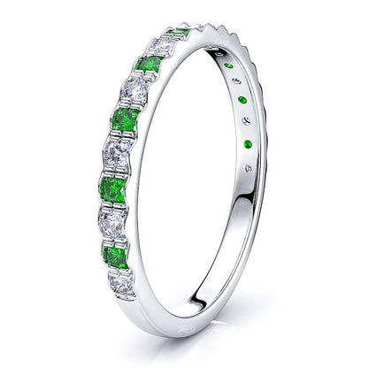 White Diamond and Emerald