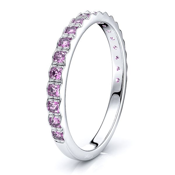 White Pink Sapphire