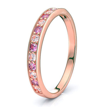 Rose Diamond and Pink Sapphire