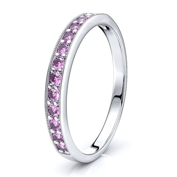 White Pink Sapphire