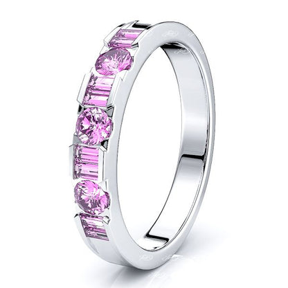 White Pink Sapphire