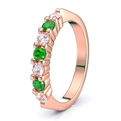 Rose Diamond and Emerald