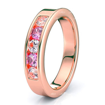 Rose Diamond and Pink Sapphire