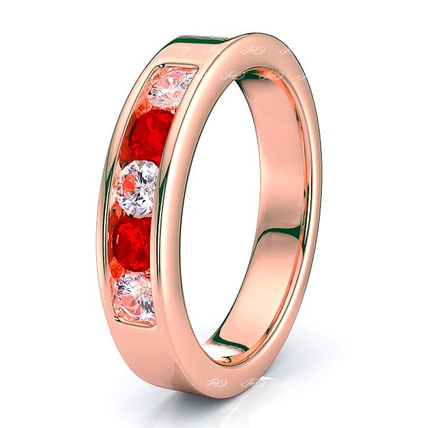 Rose Diamond and Ruby