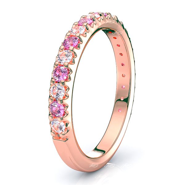 Rose Diamond and Pink Sapphire