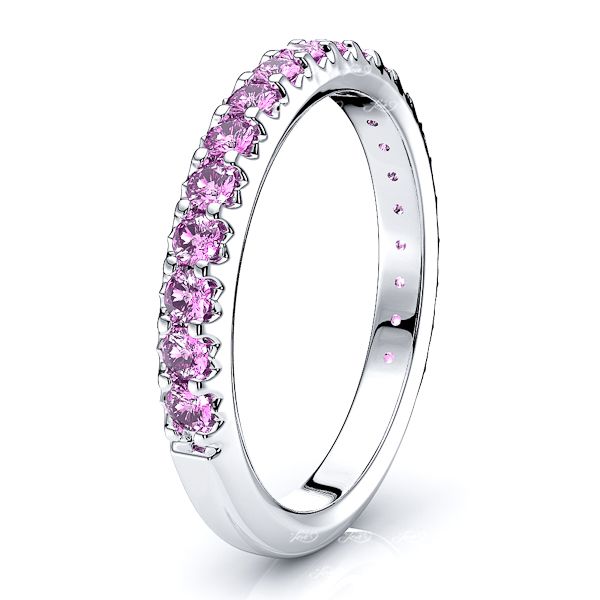 White Pink Sapphire