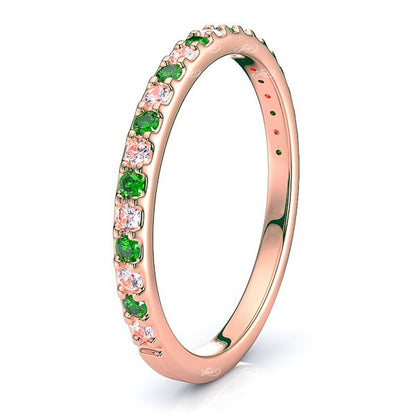 Rose Diamond and Emerald