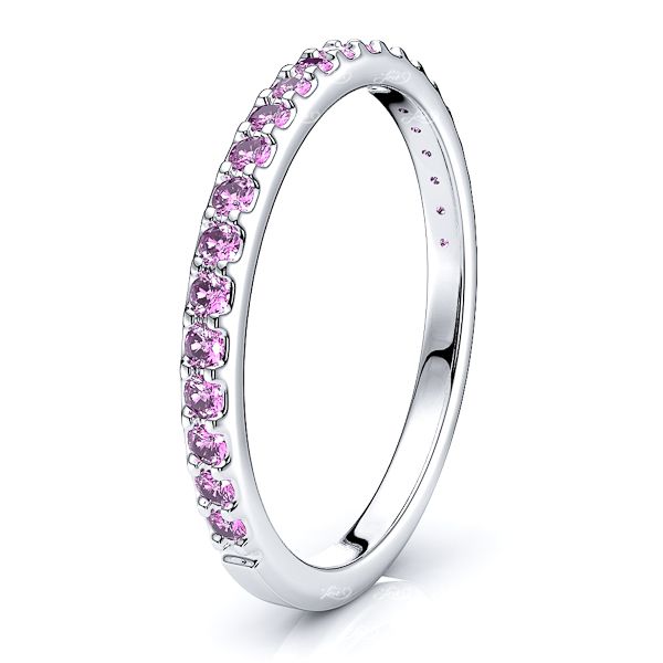 White Pink Sapphire