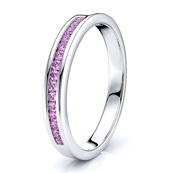 White Pink Sapphire