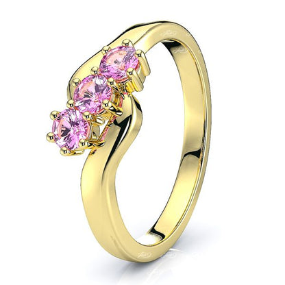 Yellow Pink Sapphire