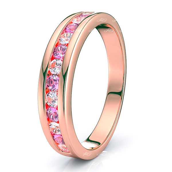 Rose Diamond and Pink Sapphire