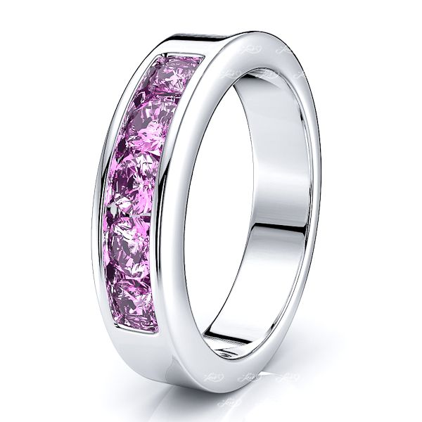 White Pink Sapphire