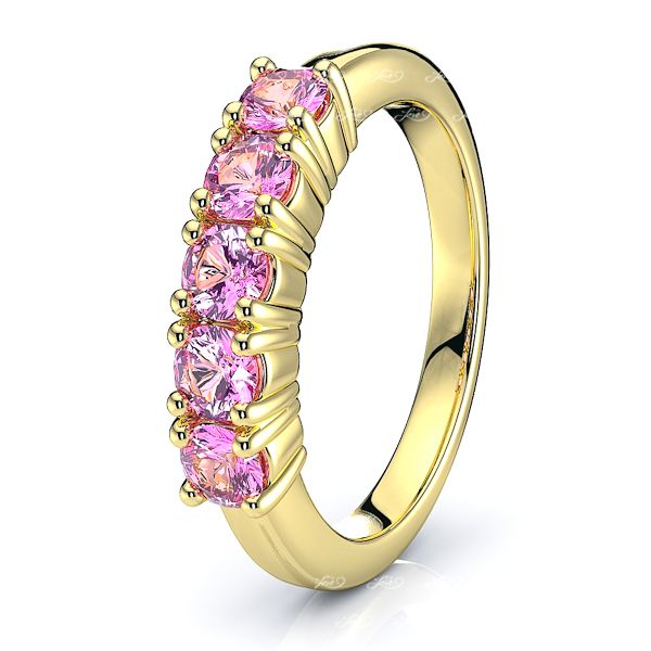 Yellow Pink Sapphire