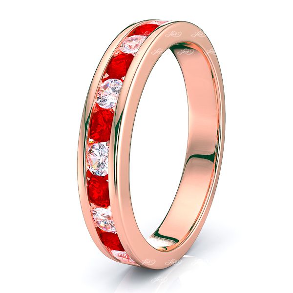 Rose Diamond and Ruby
