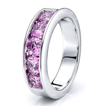 White Pink Sapphire