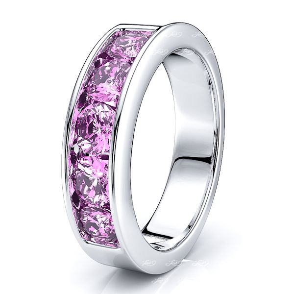 White Pink Sapphire