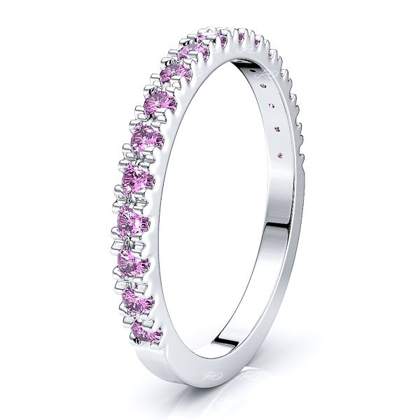 White Pink Sapphire