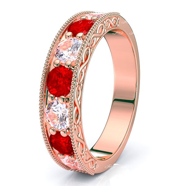 Rose Diamond and Ruby