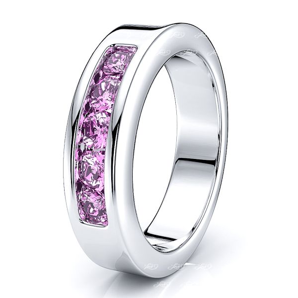 White Pink Sapphire