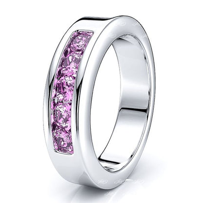 White Pink Sapphire