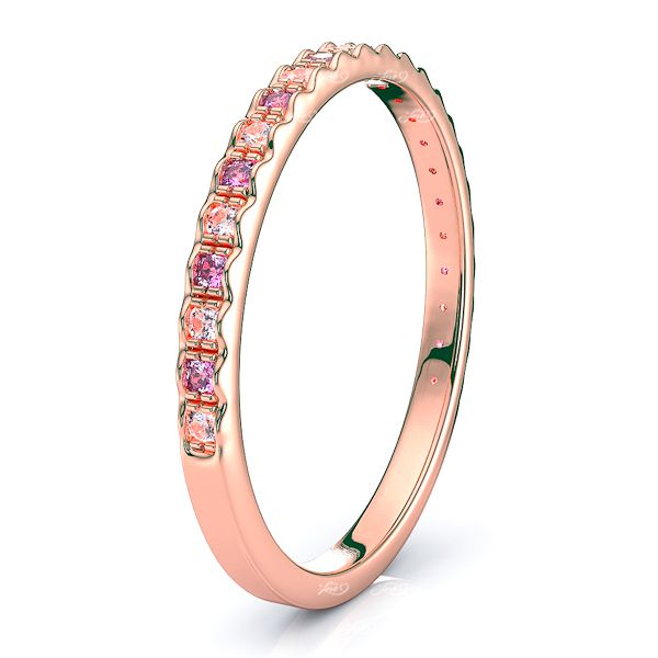 Rose Diamond and Pink Sapphire